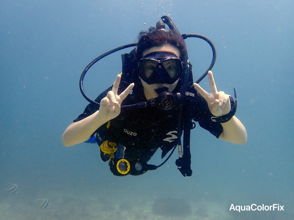 Scuba diver course on koh samui