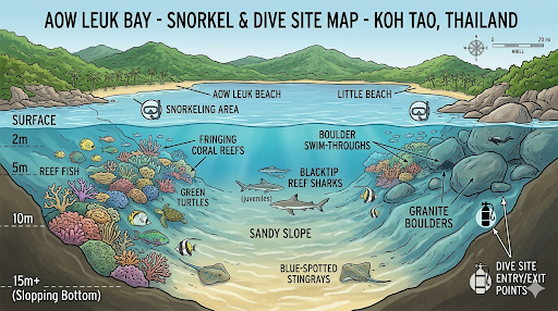Aow Leuk dive site 